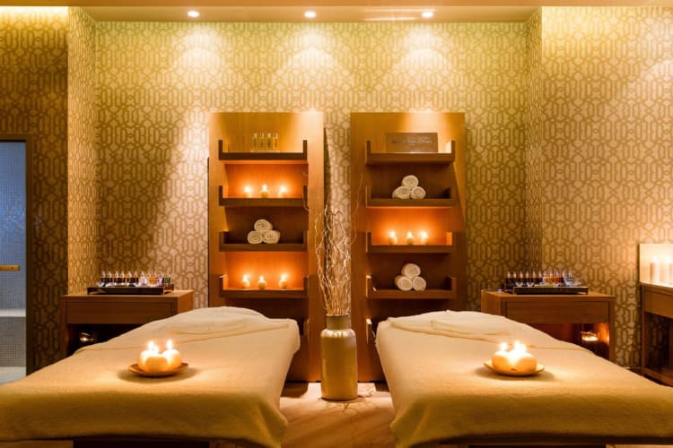 Spa treatment rooms